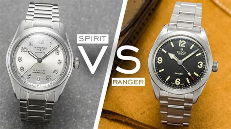 tudor ranger vs longines spirit.